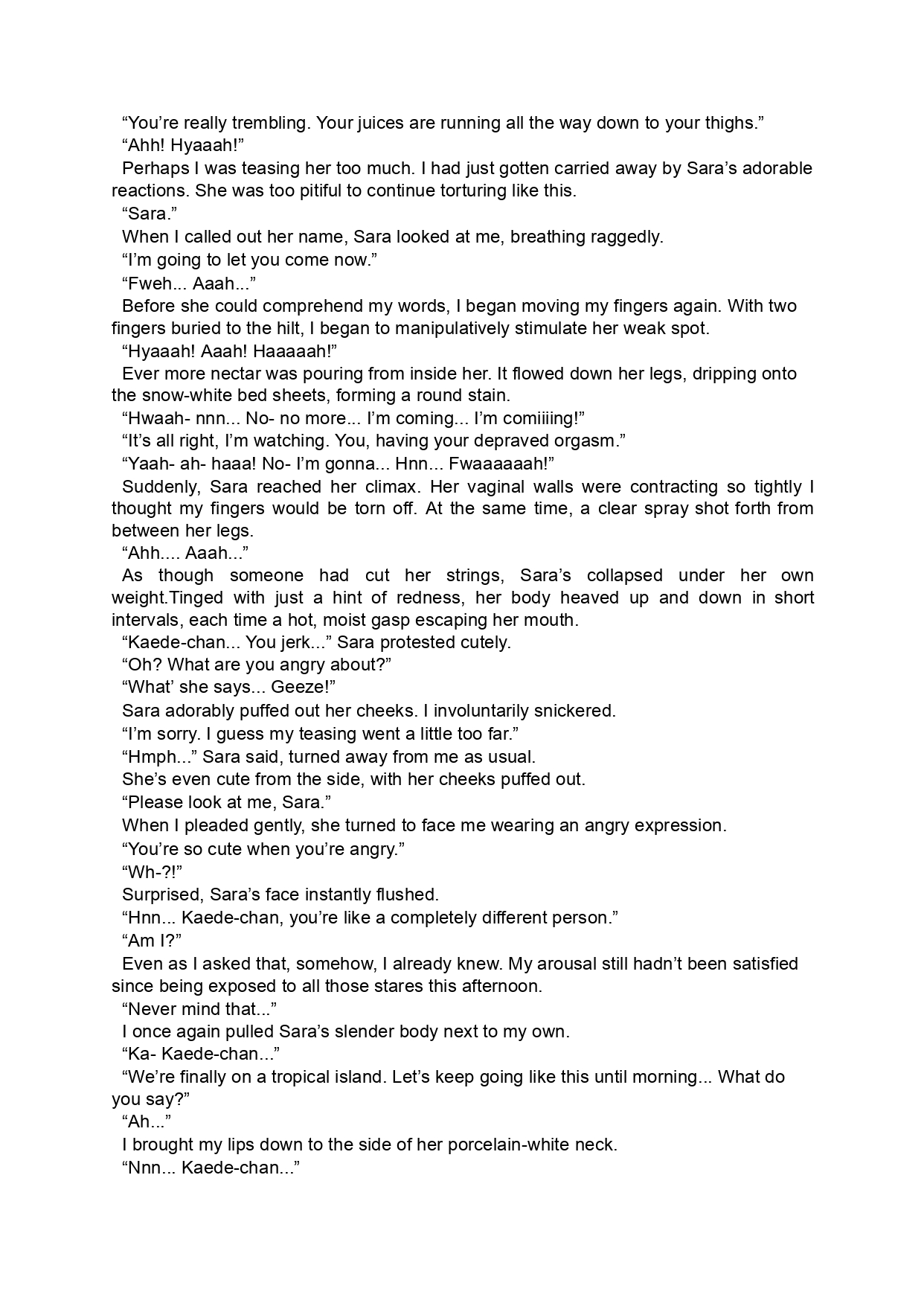 [Luminocity, Fuguriya (Peko, Sano Shinichirou)] Sono Hanabira ni Kuchizuke o - Futari no Vacances | A Kiss For The Petals - Our Vacation Together [English] [Ralen] 图片编号 26