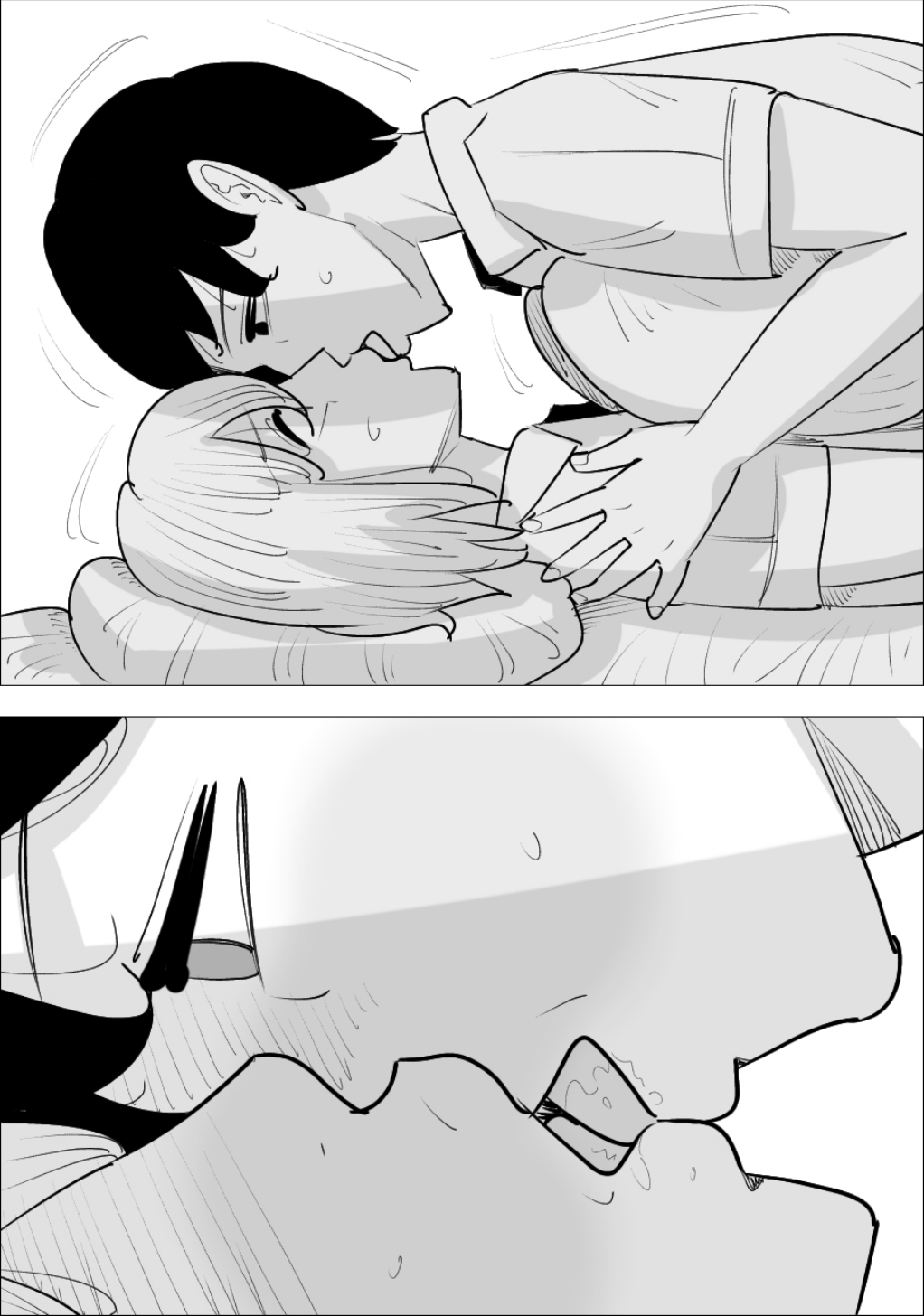 男前でイケメンな女に、寝取られた彼氏 image number 49