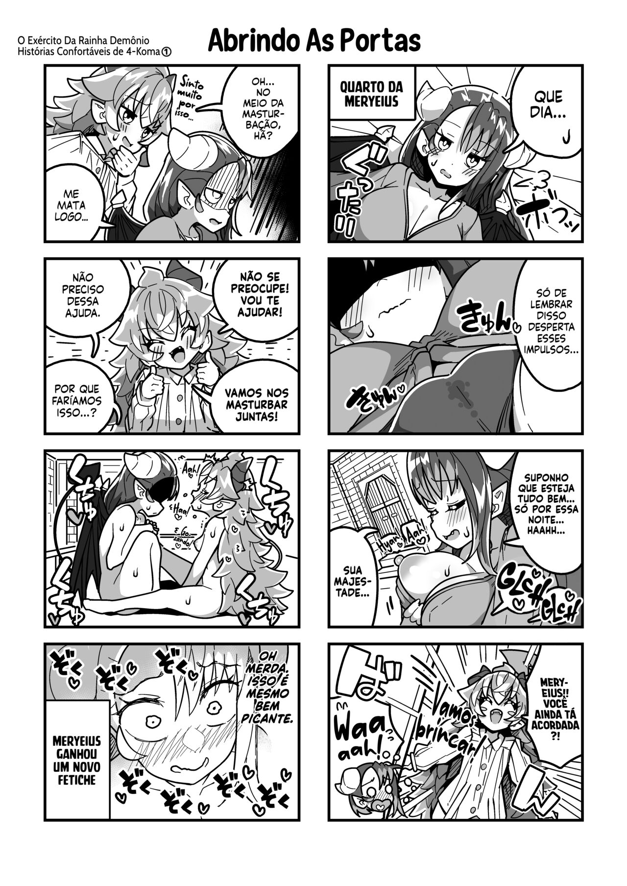 [Mannen Dokodoko Dondodoko (Tottotonero Tarou.)] Ningendomo Wa Tenohira No Ue!! | Toda A Humanidade Está Ao Nosso Alcance!! [Portuguese-BR] [Matsugama] numero di immagine  20