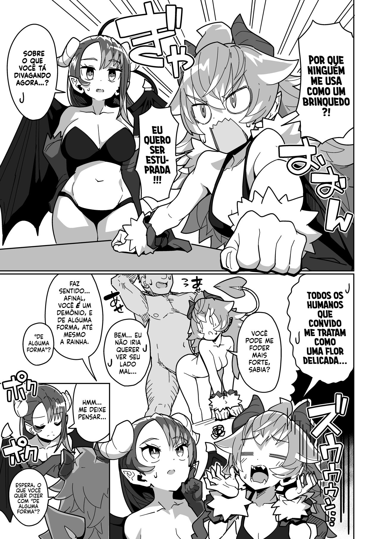 [Mannen Dokodoko Dondodoko (Tottotonero Tarou.)] Ningendomo Wa Tenohira No Ue!! | Toda A Humanidade Está Ao Nosso Alcance!! [Portuguese-BR] [Matsugama] numero di immagine  42