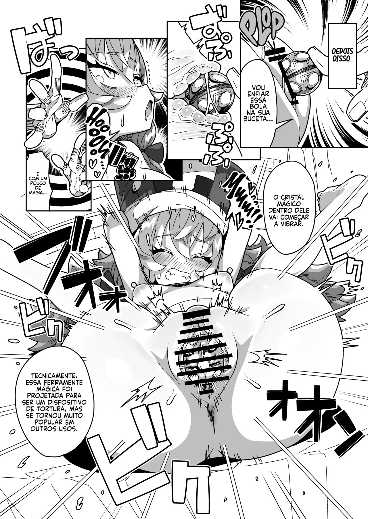 [Mannen Dokodoko Dondodoko (Tottotonero Tarou.)] Ningendomo Wa Tenohira No Ue!! | Toda A Humanidade Está Ao Nosso Alcance!! [Portuguese-BR] [Matsugama] numero di immagine  49