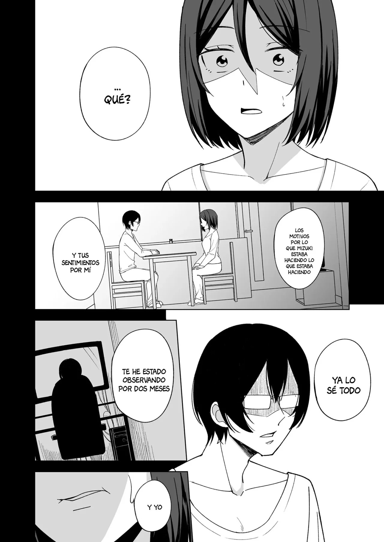 [Enokoro Kurage (NOSA)] Inran Hitozuma no Uwaki Nikki "Otto no Me no Mae de" | Esposa insatisfecha 05 [Spanish] [Anything]  [Digital] 4eme image