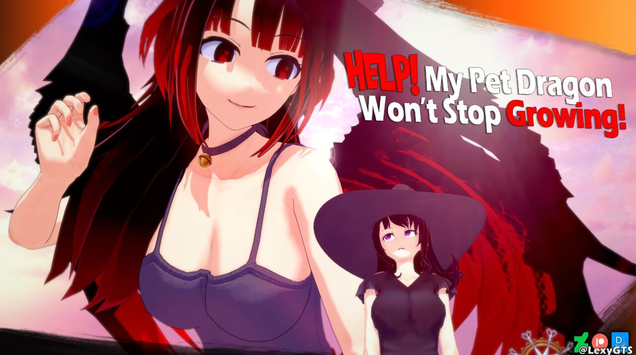 [LexyGTS] Help! My Pet Dragon Won't Stop Growing! (PT-BR) [Blackhat.] numero di immagine  1