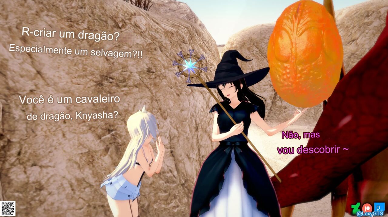 [LexyGTS] Help! My Pet Dragon Won't Stop Growing! (PT-BR) [Blackhat.] numero di immagine  26