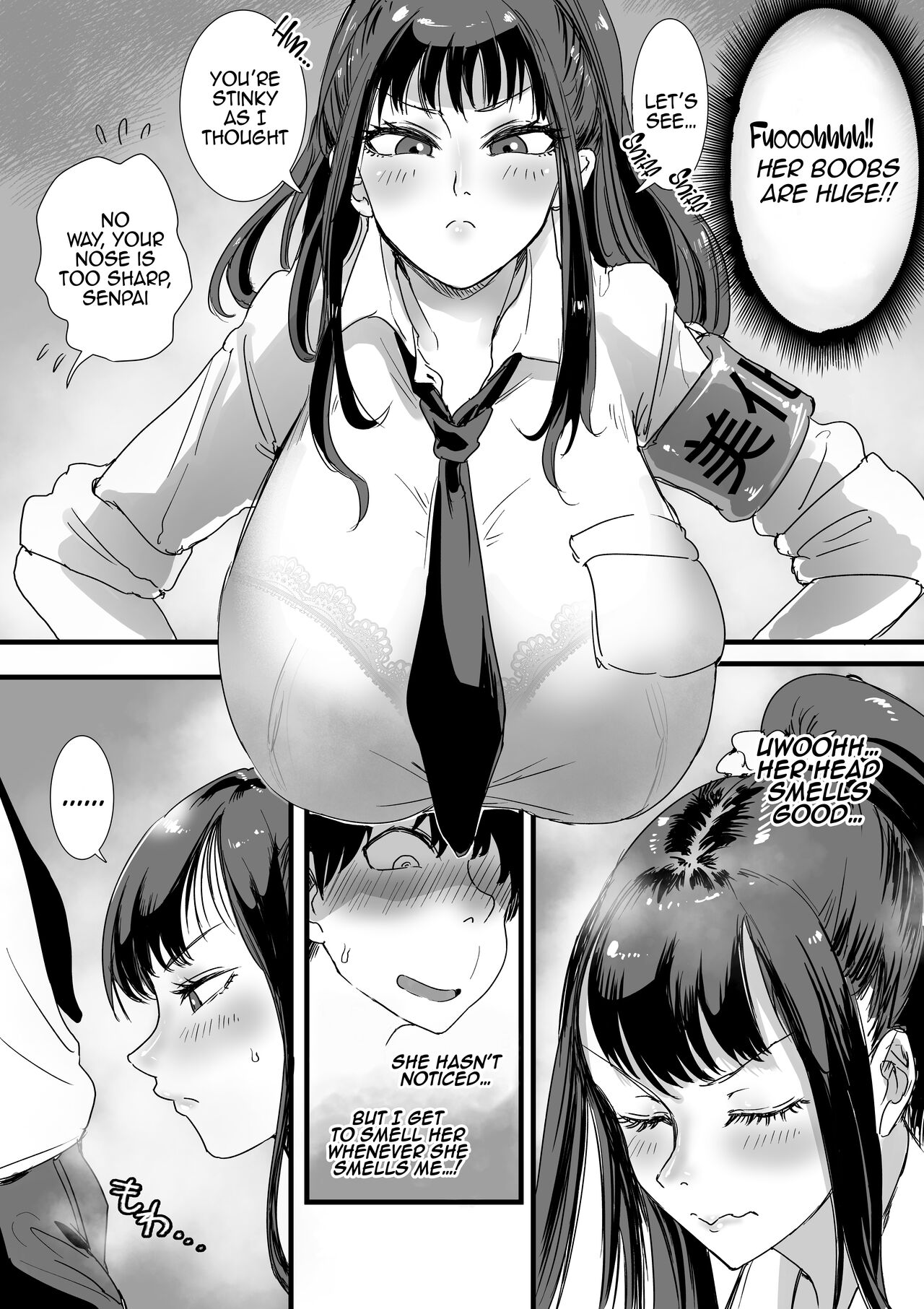 [Amagyappa (Amane-san)] Obenjo JK Chinchin Bika Iin | Toilet JK - Penis Beautification Delegate [English] {Doujins.com} numero di immagine  4