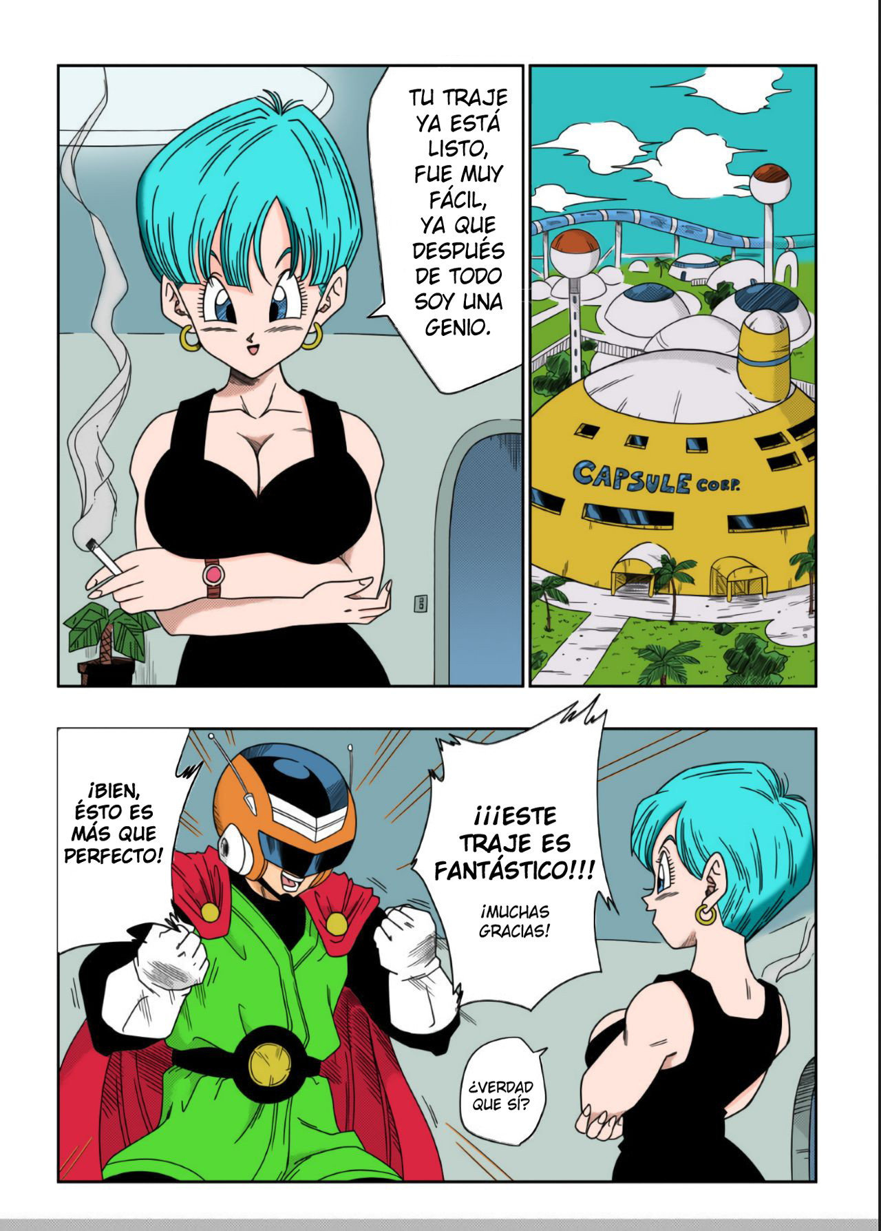 03 Triangulo Amoroso - Gohan y Bulma (Dragon Ball) 2eme image
