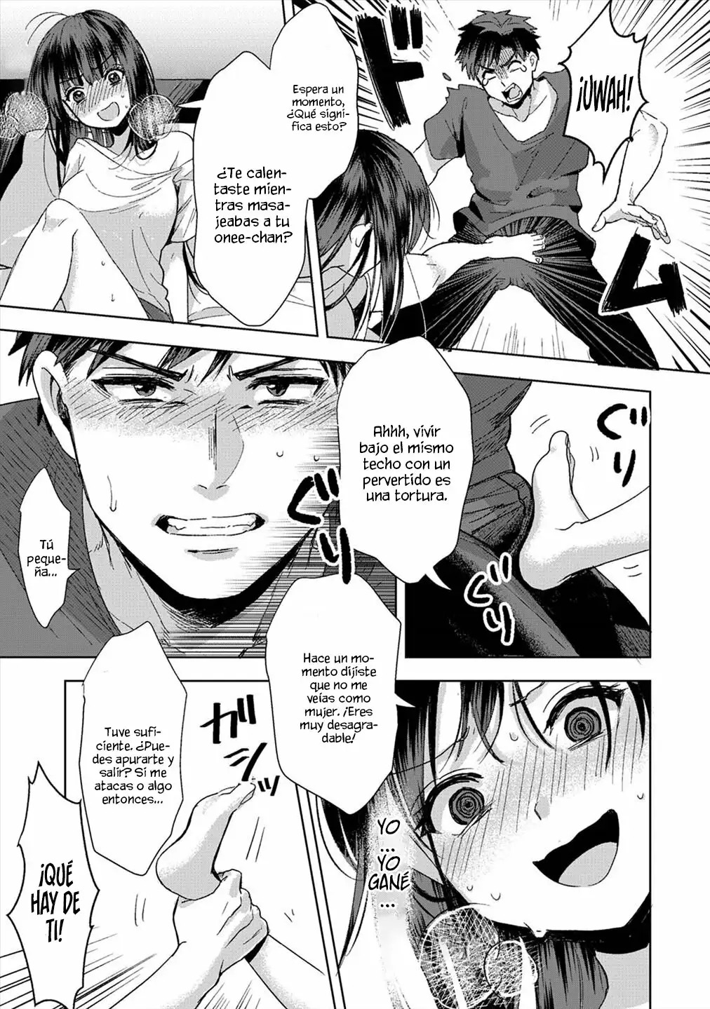 [Akao, Anaran] Konomi ja Nai kedo ~Mukatsuku Ane to Aishou Batsugun Ecchi (1) | Mi hermana mayor no es mi tipo pero tenemos una increible quimica sexual 1 [Spanish] [Muslos no Sekai] image number 20