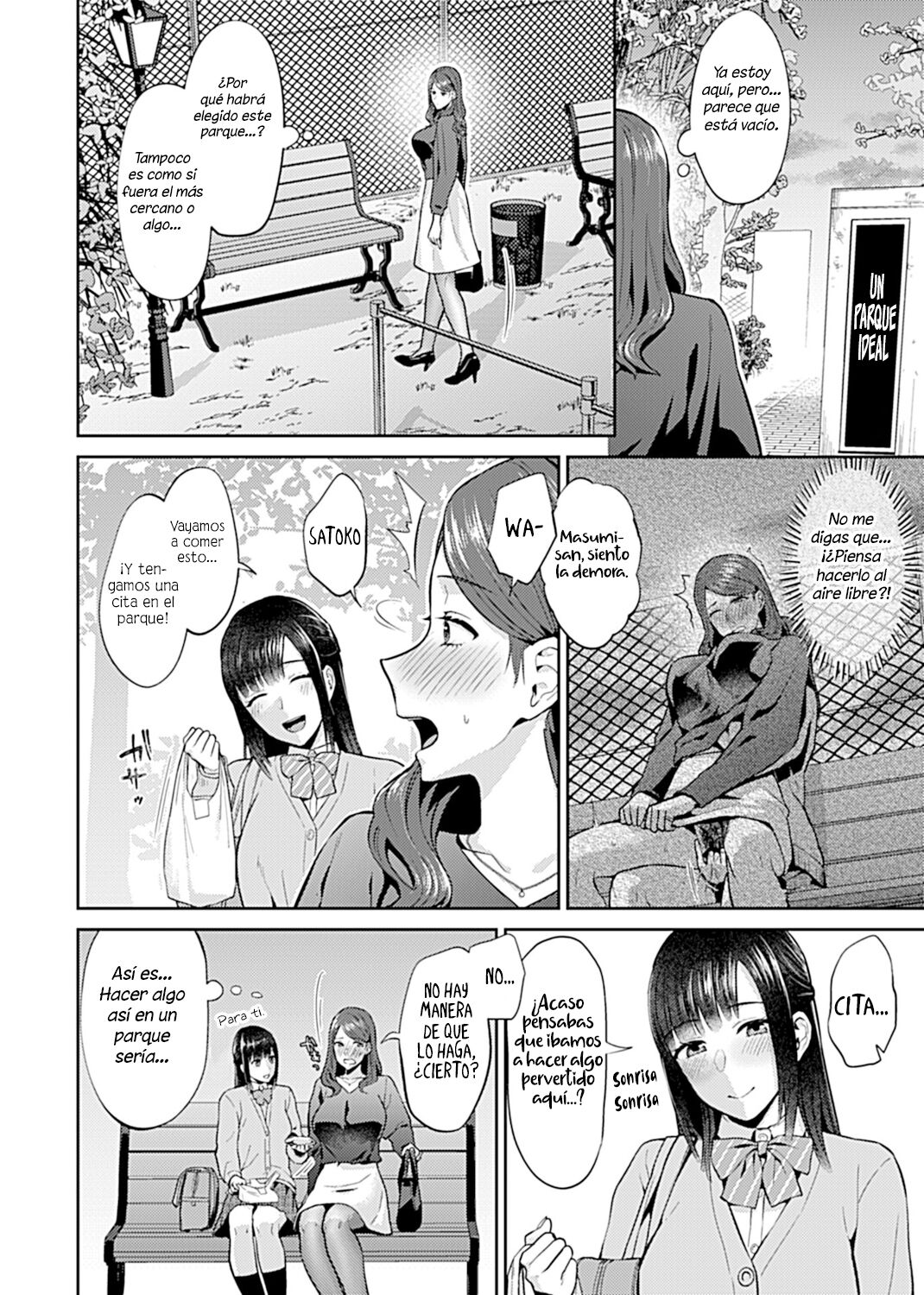 [Titiduki] Saki Midareru wa Yuri no Hana Ch. 10 | LAS FLORES DE LIRIO ESTAN EN COMPLETA FLORACION CAPITULO 10 [Spanish] [INSOMNIA] [Digital] image number 4