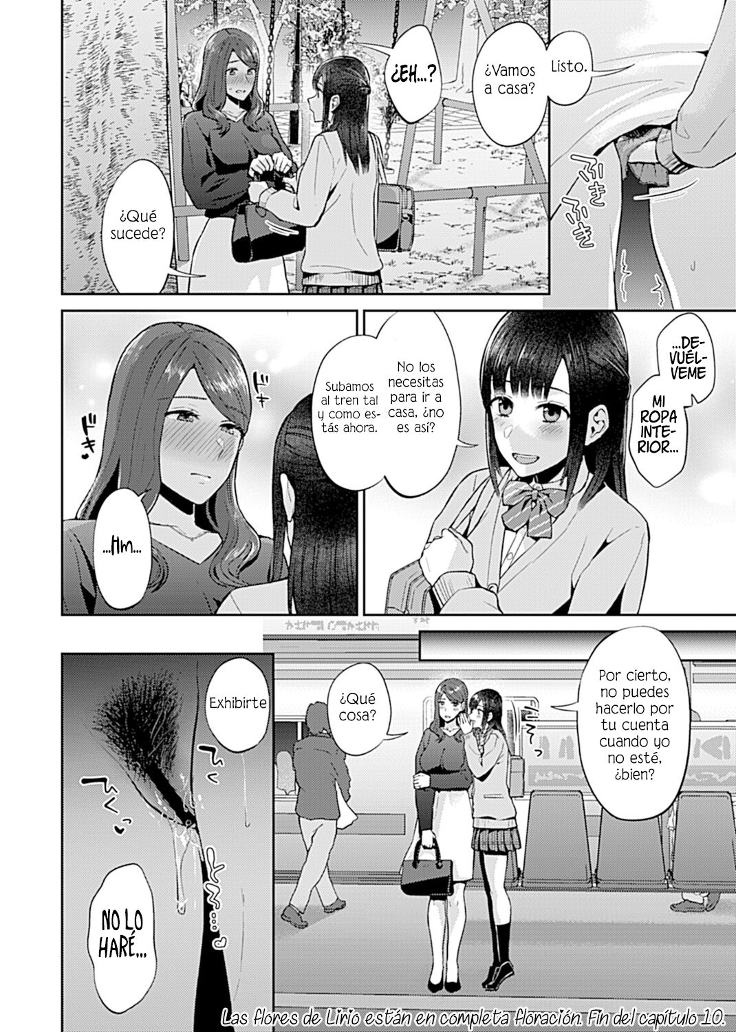 [Titiduki] Saki Midareru wa Yuri no Hana Ch. 10 | LAS FLORES DE LIRIO ESTAN EN COMPLETA FLORACION CAPITULO 10 [Spanish] [INSOMNIA] [Digital] image number 18