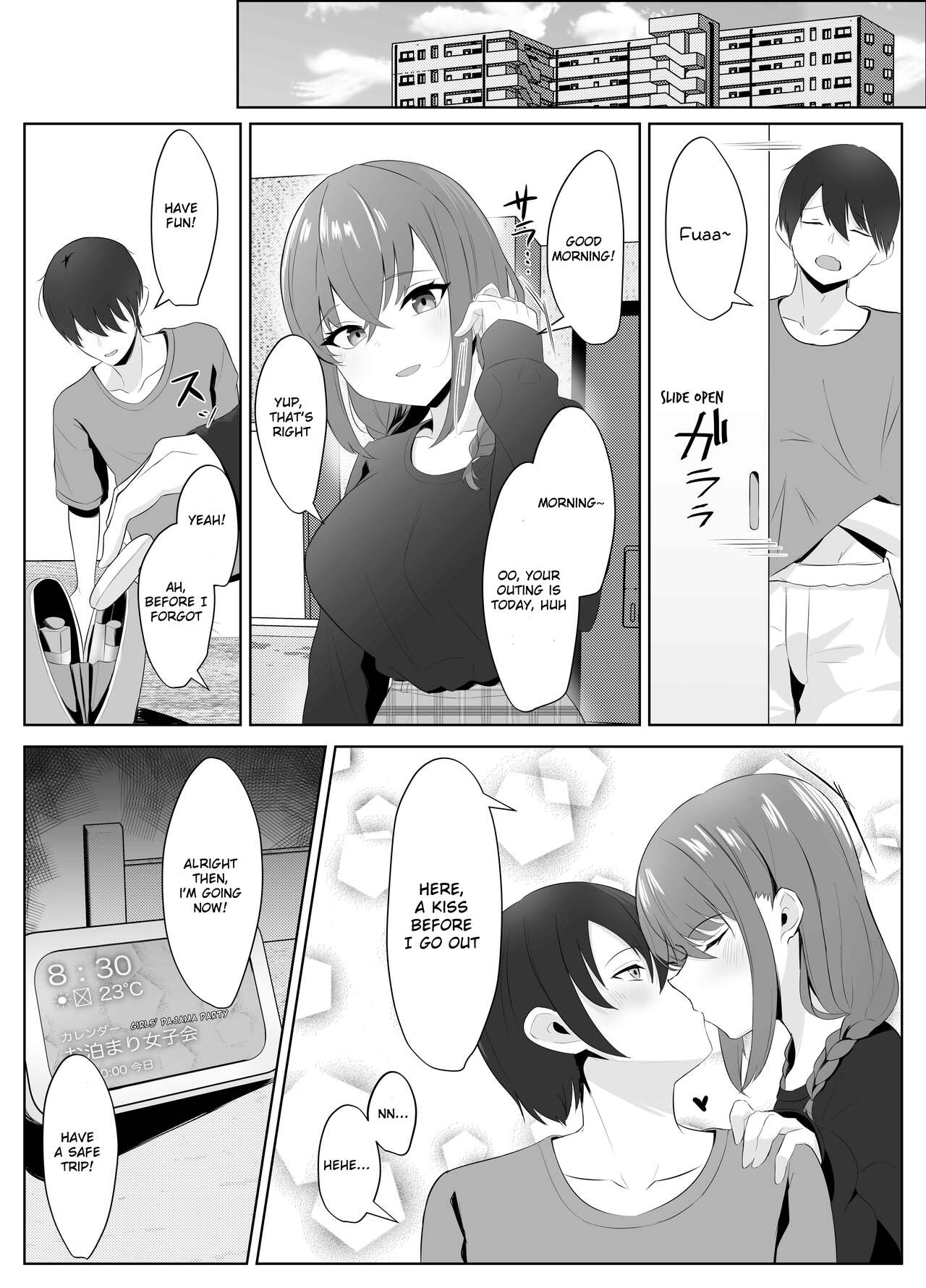 [Kuroshiba Suko] Nonke datta Kanojo ga Futanari Shinyuu ni NTR made | My Girlfriend and Her Best Friend Who NTR'd Me [English] [aoru12] 이미지 번호 4