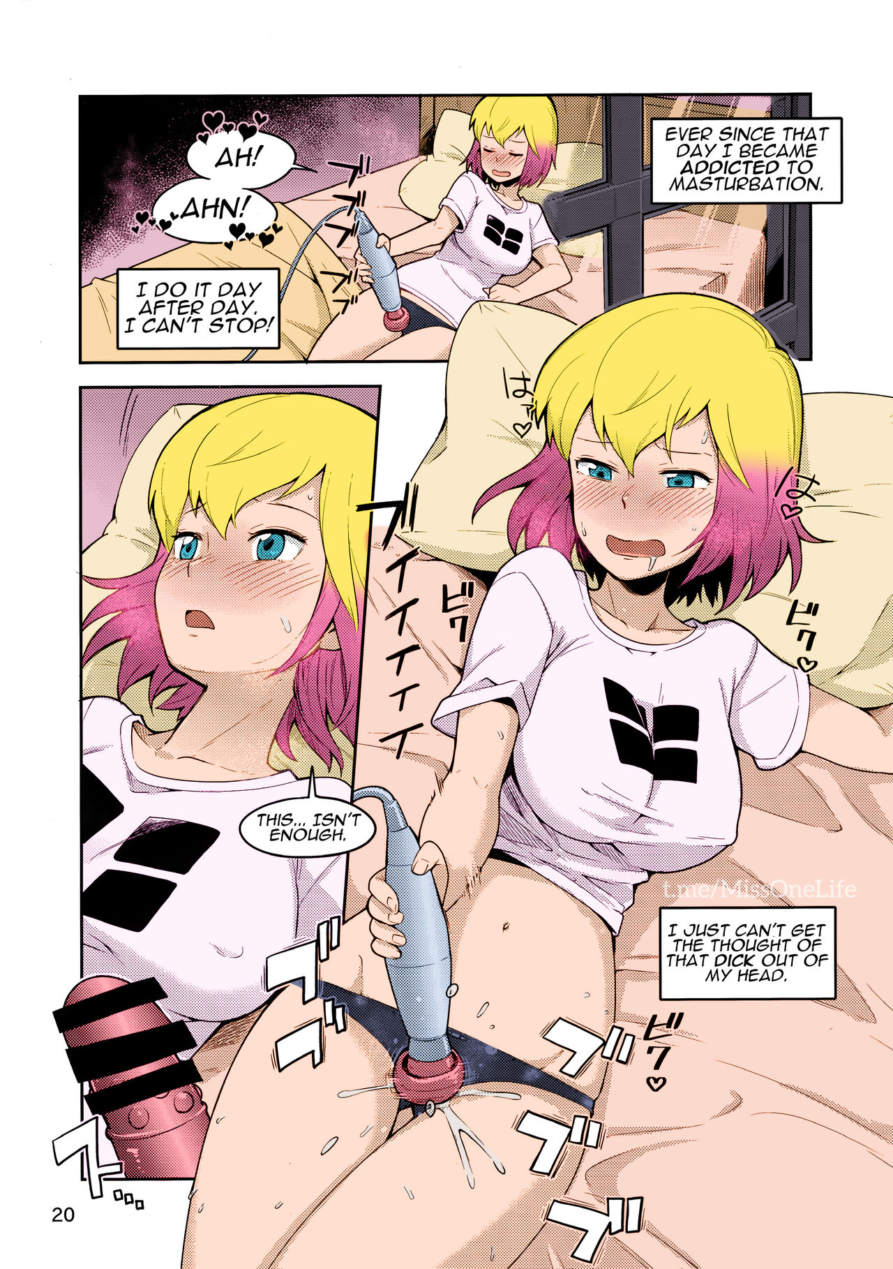 (C95) [Kotau (Bowieknife)] Gwenpool Ecchi na Sekai ni Ojama Shima~su | Gwenpool (Jumping Into an Indecent World) (Gwenpool) [English] [Colorized MissOneLife] 画像番号 20