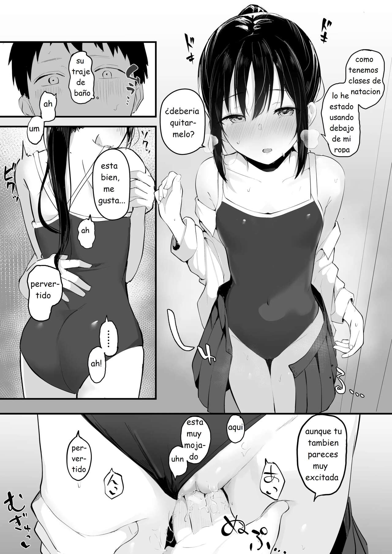 [red miso soup (Akadashi)] Seishun o Yarinaosu nara Kondo koso Suki datta Doukyuusei to Tsukiatte Zettai Yarimakuritai. [Spanish] [MoeohUp] [Digital] image number 28