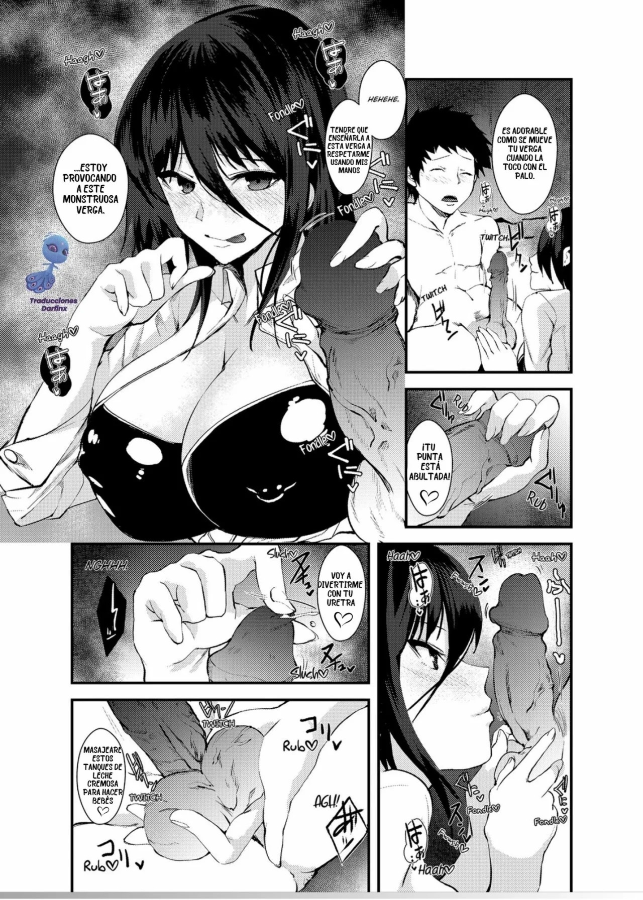 [Asahiruyou] "Katte ni Ittara Oshioki yo..." Onee-chan to Ecchi na Benkyoukai | "El Castigo que te Espera si te Corres sin Mí, Darling..." Sessión Laciva de Estudio de Onee-chan [Spanish] [Darfinxadan14] [Decensored] image number 25