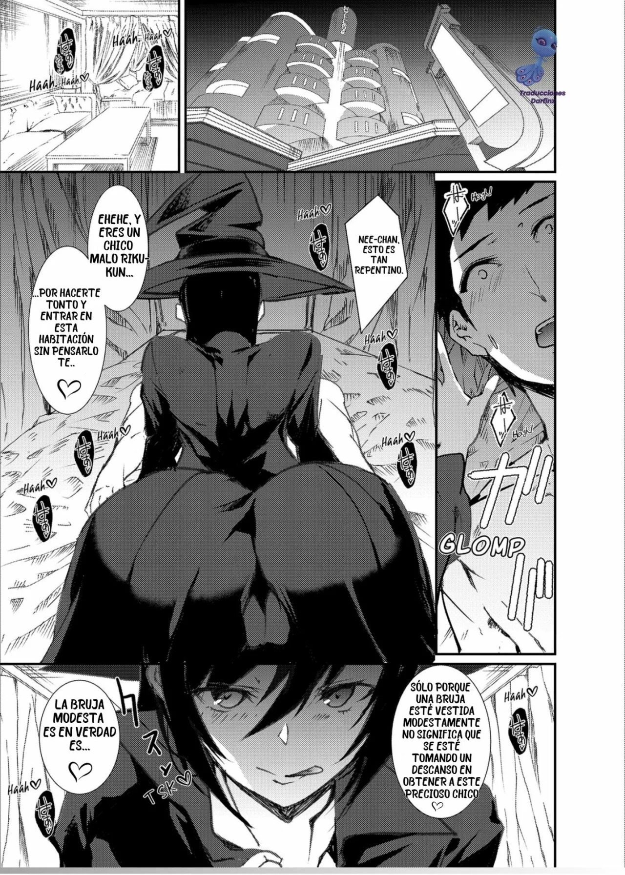 [Asahiruyou] "Katte ni Ittara Oshioki yo..." Onee-chan to Ecchi na Benkyoukai | "El Castigo que te Espera si te Corres sin Mí, Darling..." Sessión Laciva de Estudio de Onee-chan [Spanish] [Darfinxadan14] [Decensored] image number 65