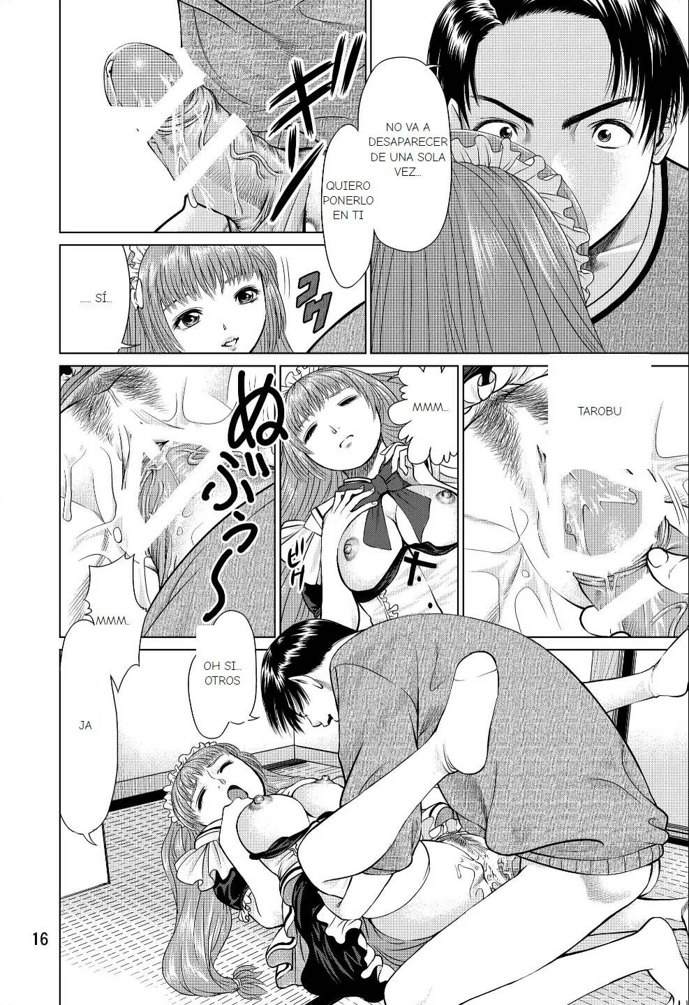 (C82) [RPG COMPANY 2 (usi)] Ookami no Esa -Yoru Gohan- [Spanish] [Earl Hickey0] imagen número 16