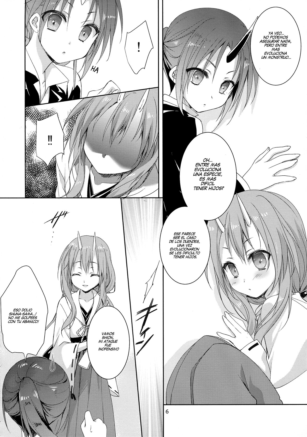 (C95) [KOKIKKO (Sesena Yau)] Shiyuna wa Rimuru-sama no Kodomo ga Hoshi no desu! (Tensei Shitara Slime datta Ken) [Spanish] [Black House] image number 5