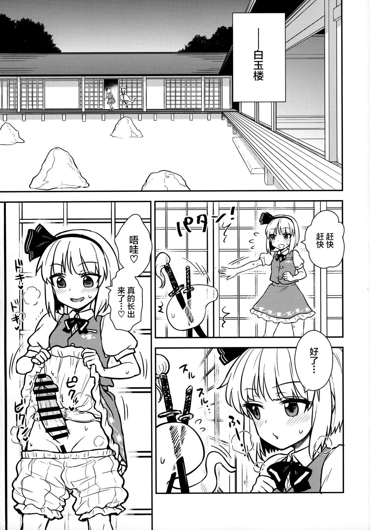 (Reitaisai 16) [110-GROOVE (Itou Yuuji)] Yuyuko-sama wa Yaritai Houdai! (Touhou Project) [Chinese] [新桥月白日语社] image number 2