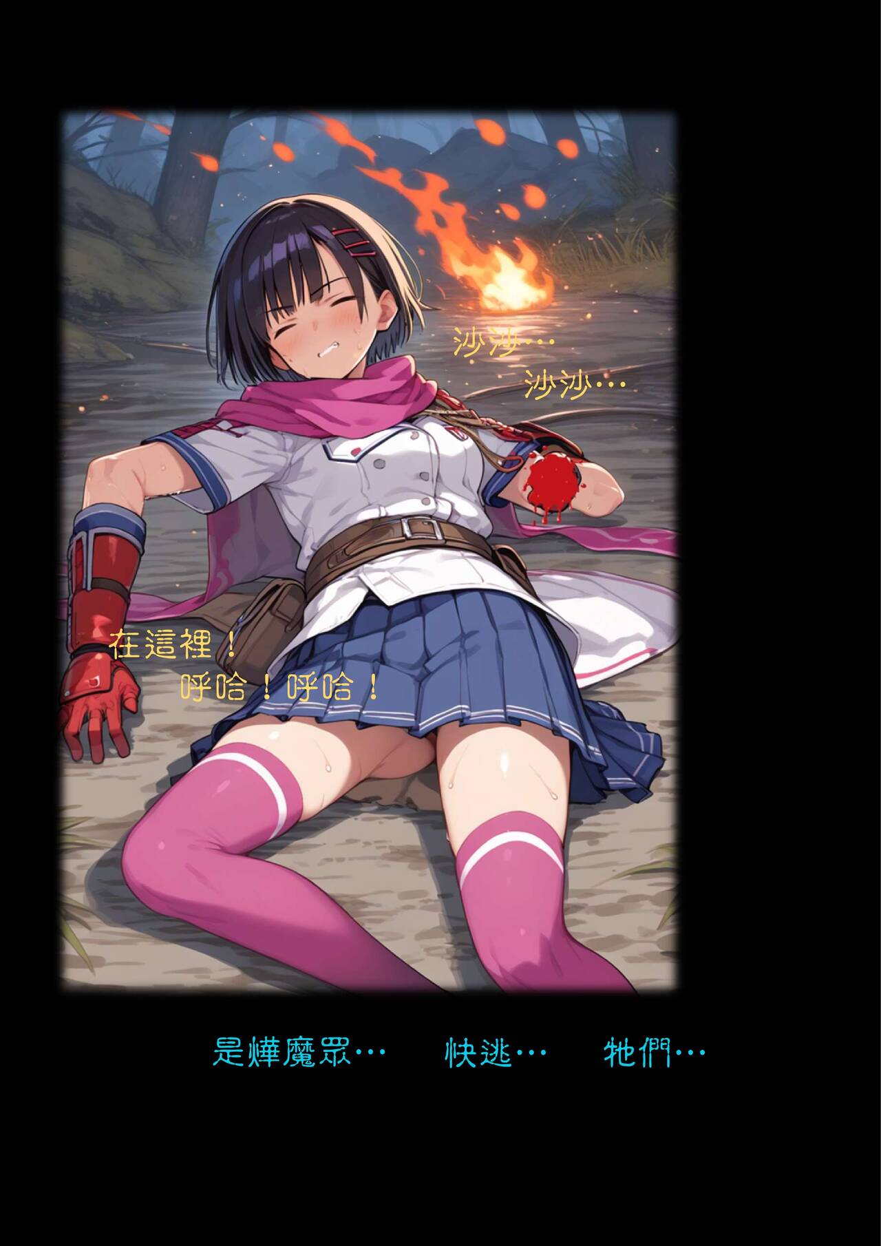 淫獸愛戰士 vol.1~2 Beast X Girls Part1 [Chinese][AI Generated] 图片编号 82