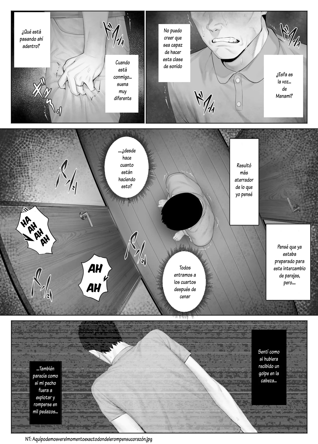 [Mitsumitsu Niku] LeveChi na Swapping 1 -Seiheki ni Mezameru Otto Hen- [Spanish] [Lovely Diablesse Scan] 图片编号 35