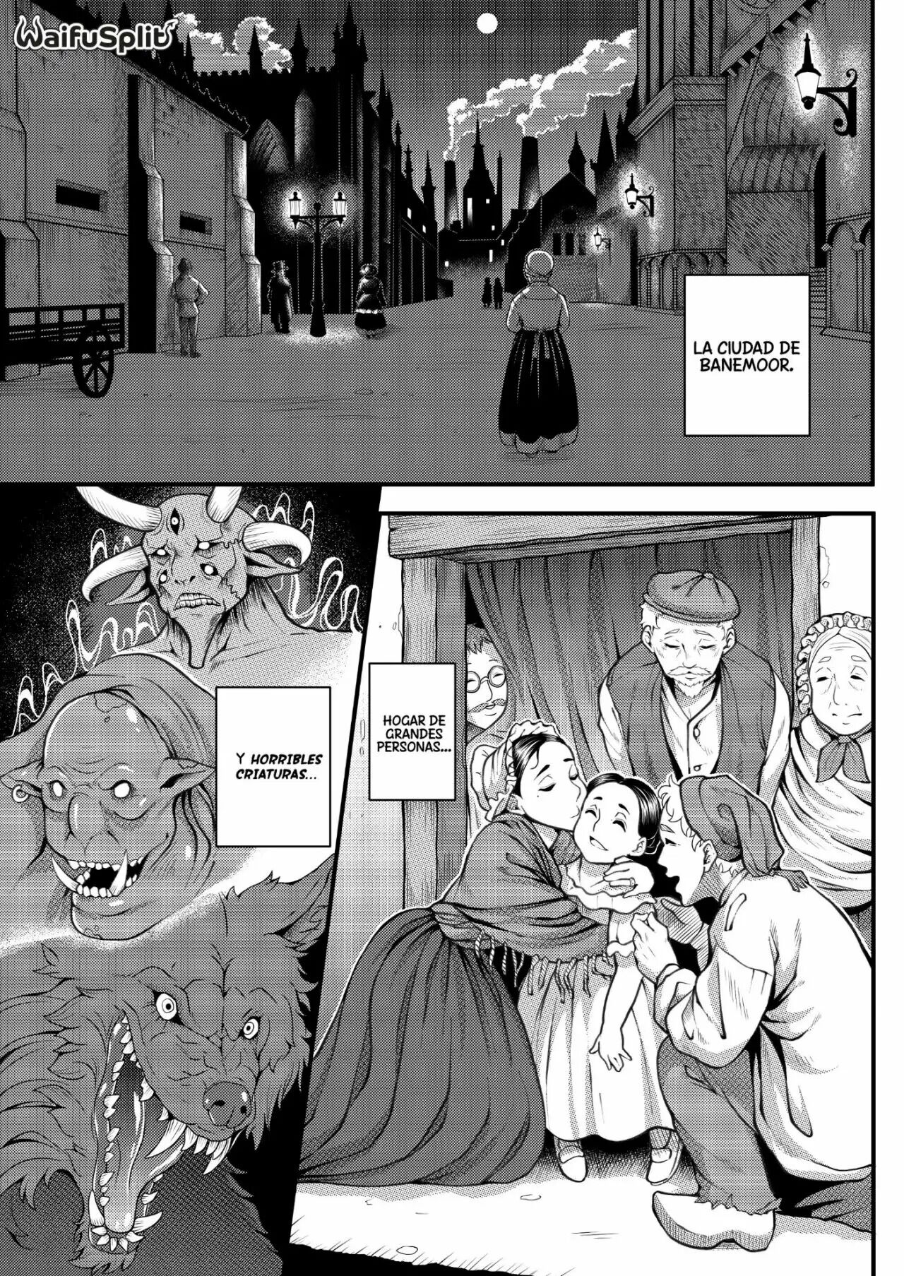 [WaifuSplit (Juuichi Gatsu)] Beast of Banemoor (Frankenstein) [Spanish] [BigDaddy Scan] 画像番号 3