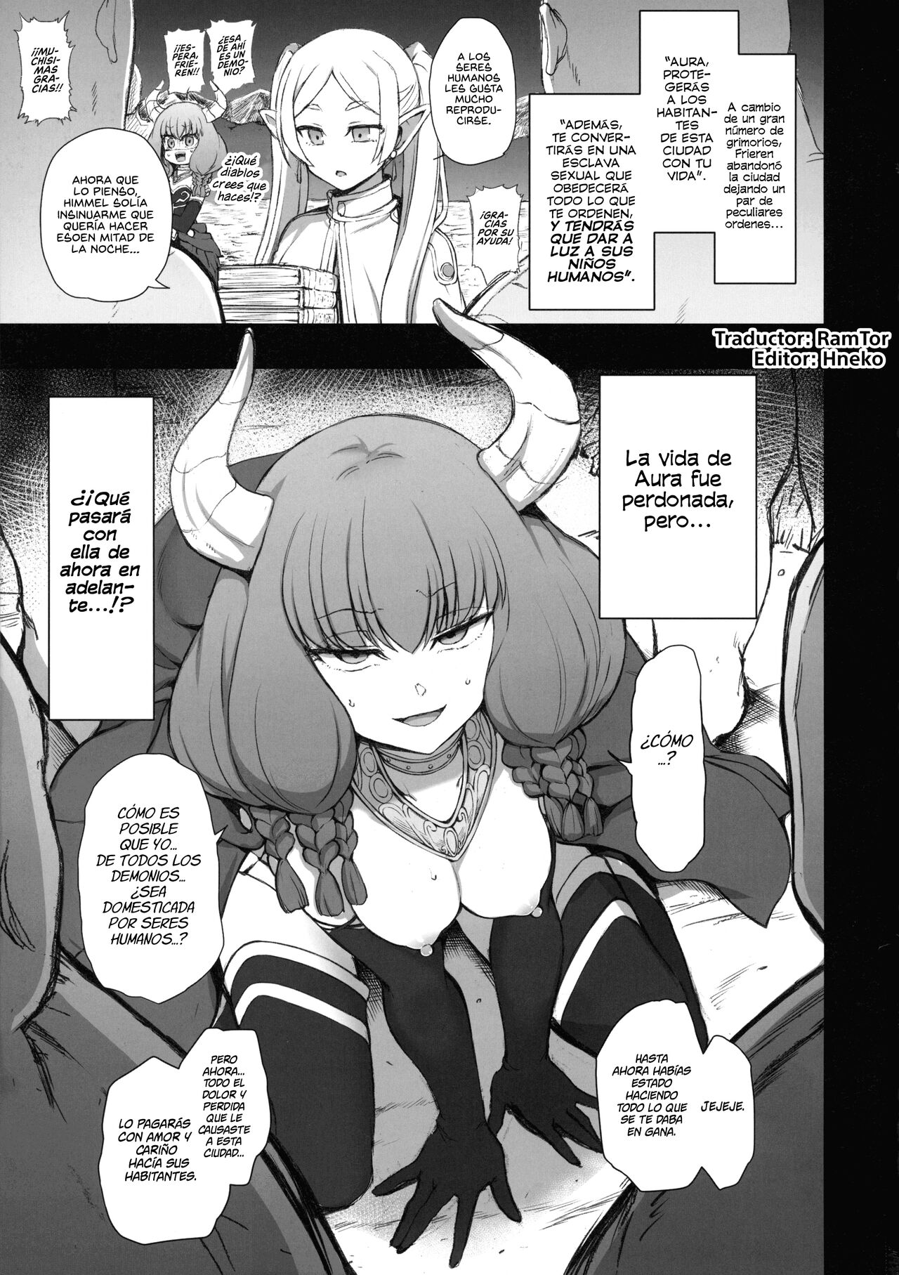 (C103) [50on! (Aiue Oka)] Dakuon 6 (Various) [Spanish] [Hneko] numero di immagine  3