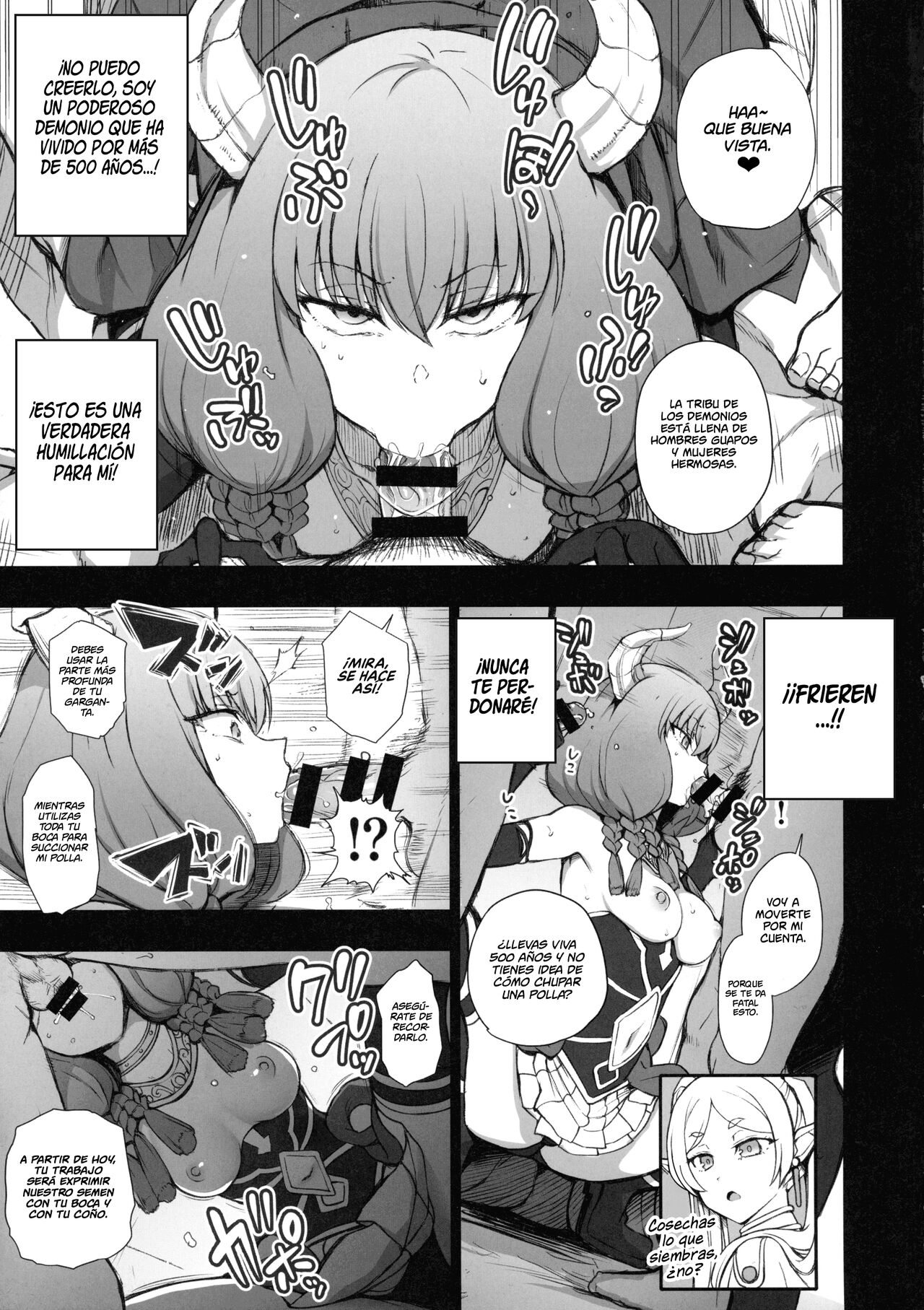 (C103) [50on! (Aiue Oka)] Dakuon 6 (Various) [Spanish] [Hneko] numero di immagine  5