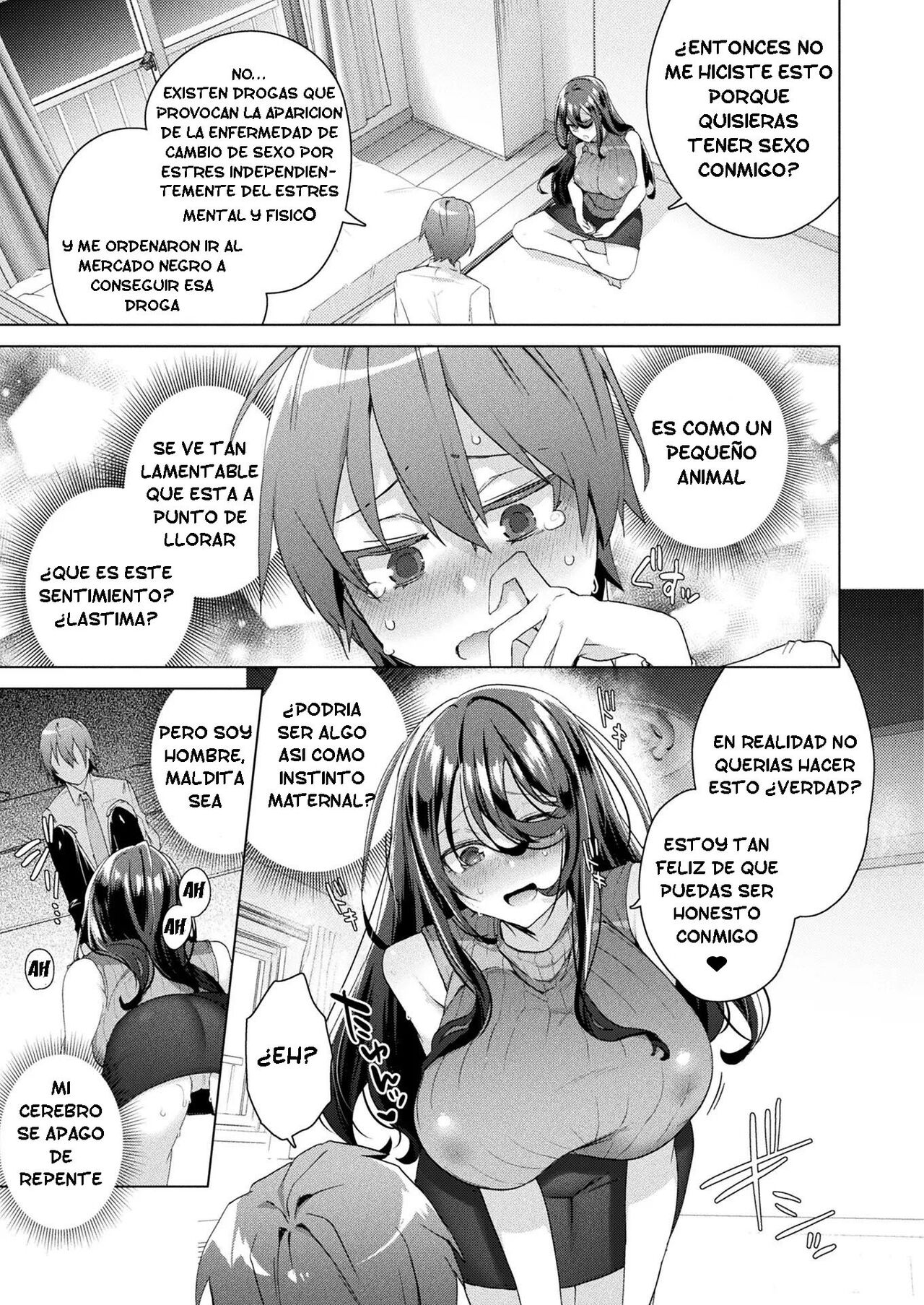 [Ebina Ebi] TS President Ch. 3 (COMIC Unreal 2023-04 Vol.102) [Spanish] [TF Scans] [Digital] Bildnummer 3