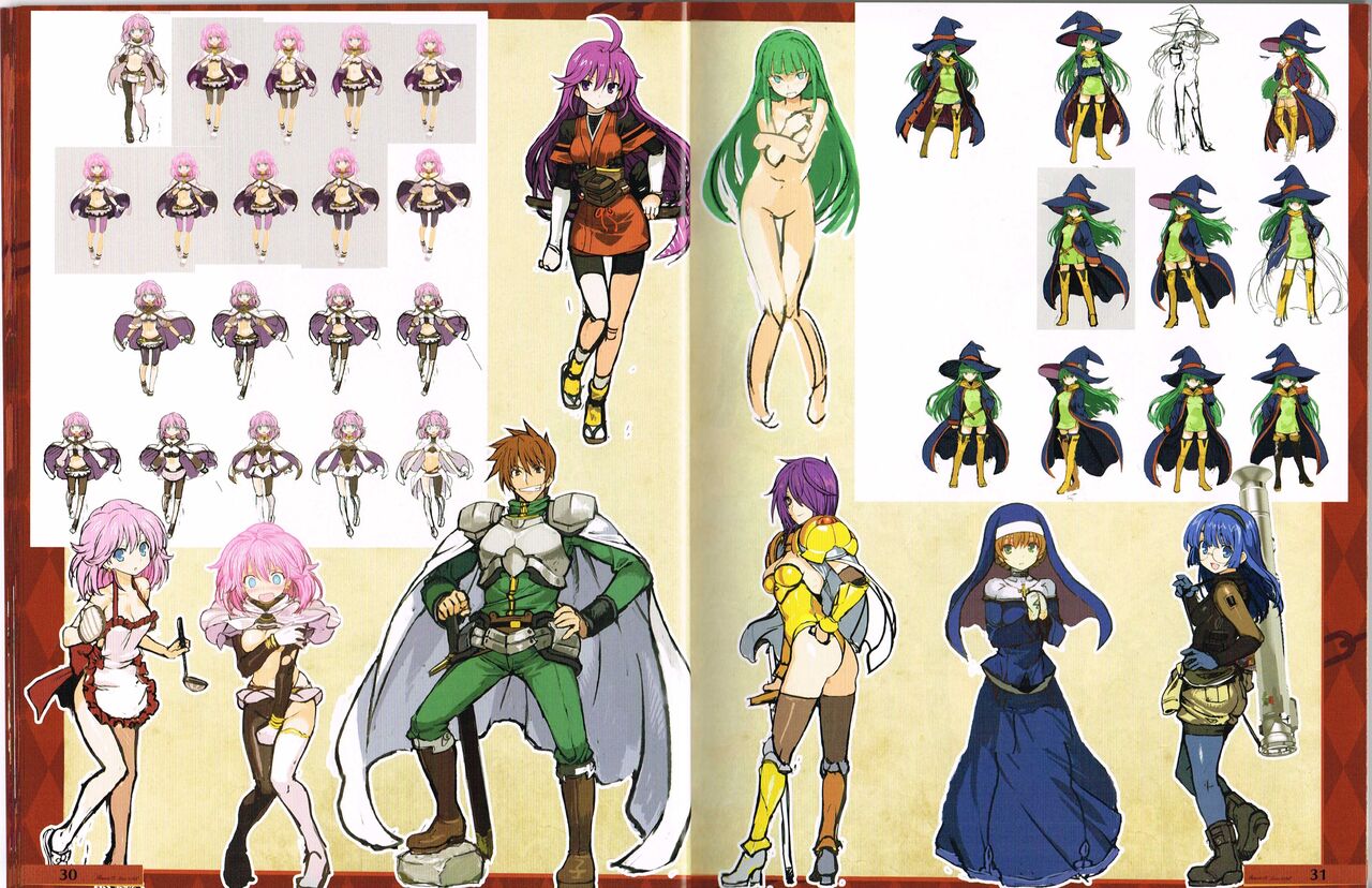 Rance 3 - Leazas Kanraku - Settei Shiryou Rough Gashuu 图片编号 16