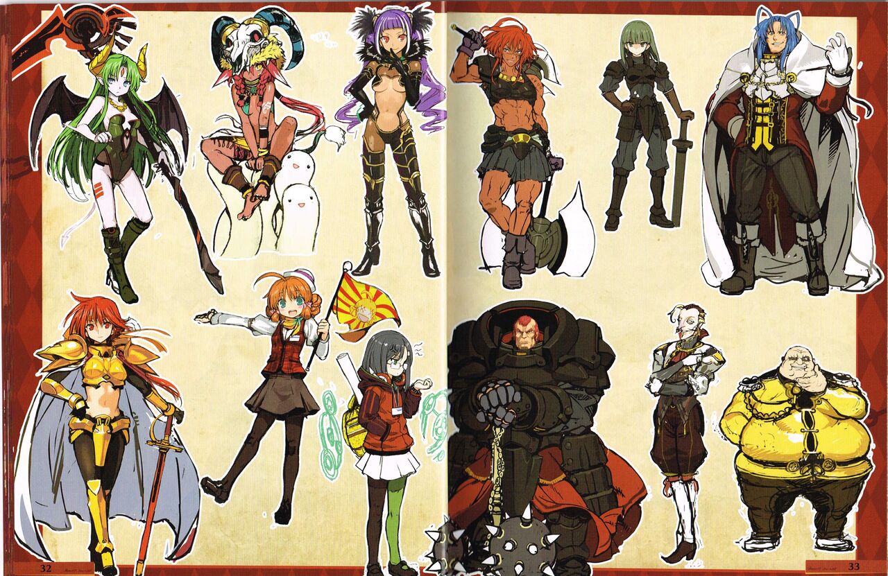 Rance 3 - Leazas Kanraku - Settei Shiryou Rough Gashuu 图片编号 17