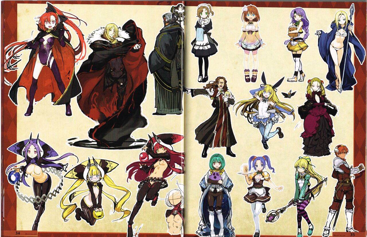 Rance 3 - Leazas Kanraku - Settei Shiryou Rough Gashuu 图片编号 18