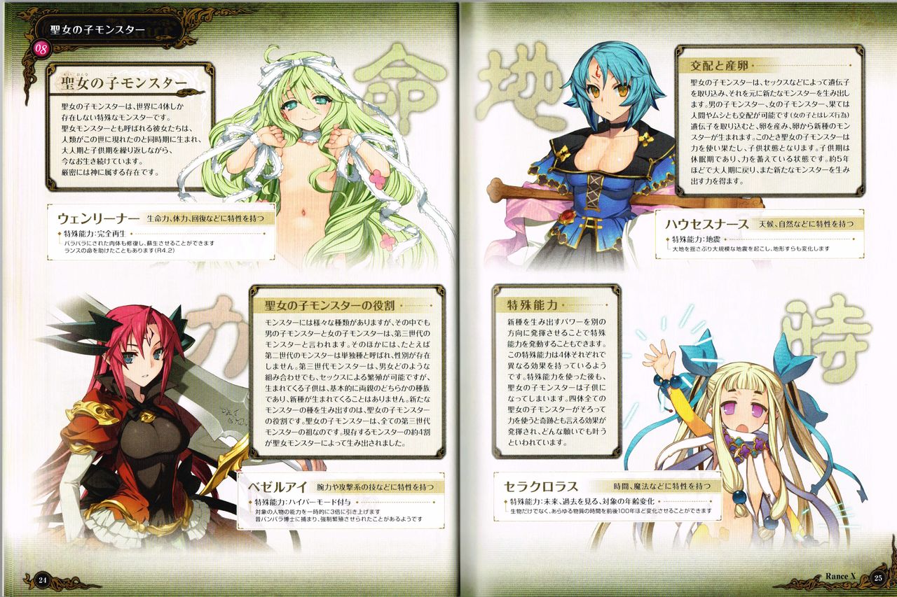 Rance X Kessen Settei Shiryou Rough Gashuu image number 13