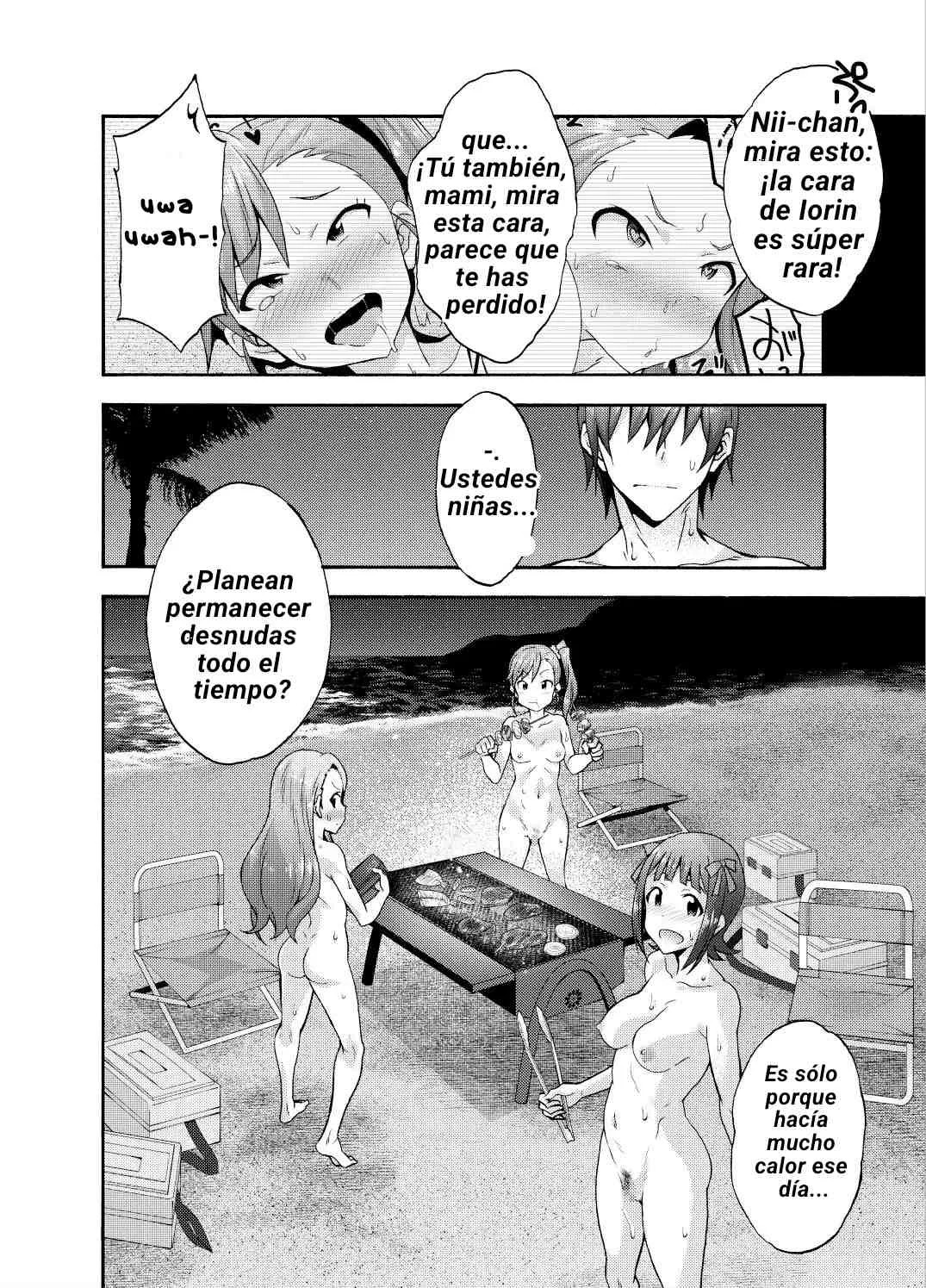 [Purple Sky (NO.Gomes)] Minase-ke no Private Beach de Nude G4U! 1 2 + DL Genteiban (THE IDOLM@STER)  [Spanish] [John] [Digital] 画像番号 35