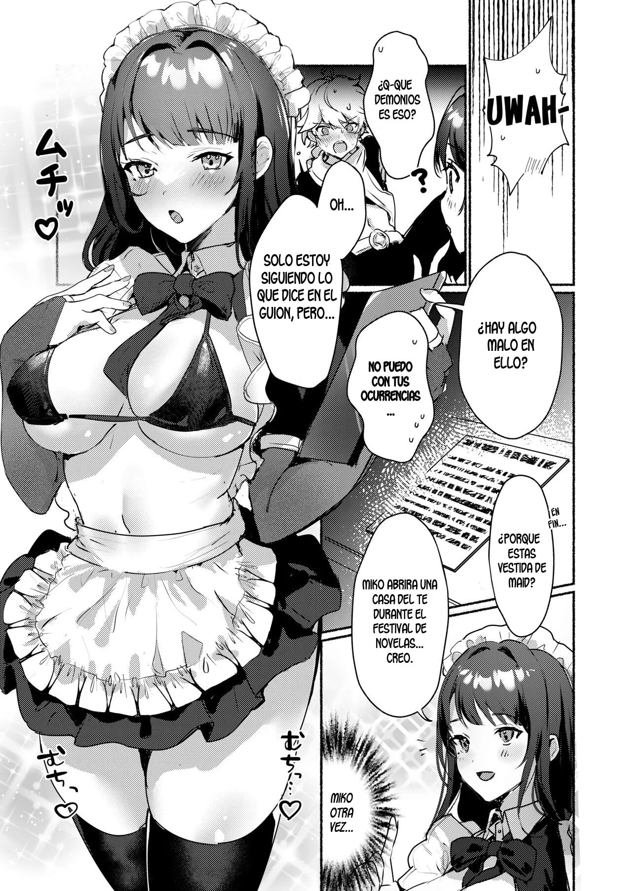 [Yabatani Land (Homina Mia)] Inazuma Da-Maid Chaya ~Itsumo yori Ecchi na Kibun no Maid-san to Cosplay Ecchi~ | Casa de te en Inazuma ~Cosplay sexo con maids inusualmente calientes~ (Genshin Impact) [Spanish] [DARK SIDE]  [Digital] numero di immagine  4