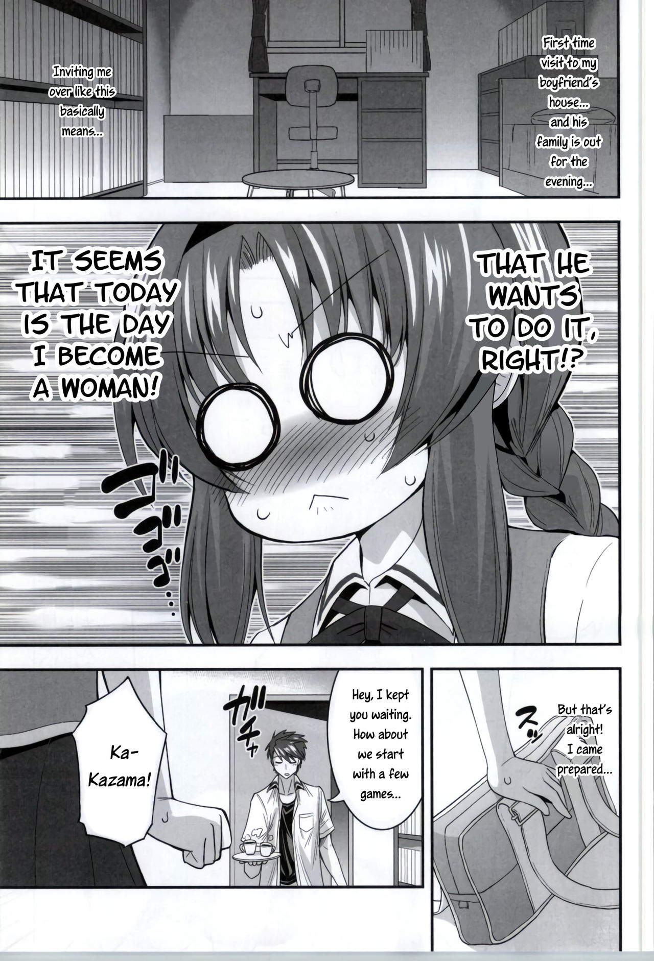 [ASIANBOY (Hasemi Ryo)] I started dating Club President Takao | Takao-buchou to Tsukiau Koto ni Narimashita (D-Frag!) [English] [EHCOVE] [Digital] image number 4