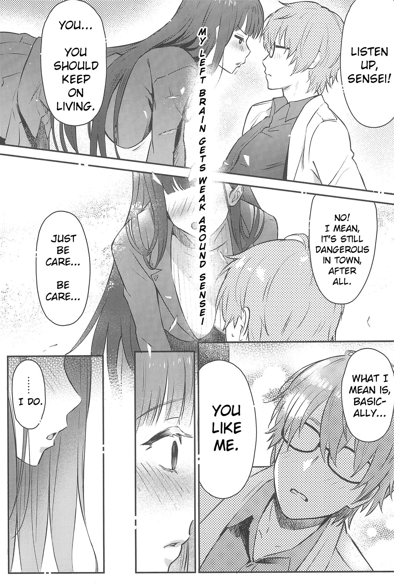 (C102) [Shiro no Ie (Yochiki)] Rio-chan wa Otosaretai - Rio Want To Be Fall in Love (Blue Archive) [English] [Bucket Meal Scans] 图片编号 8