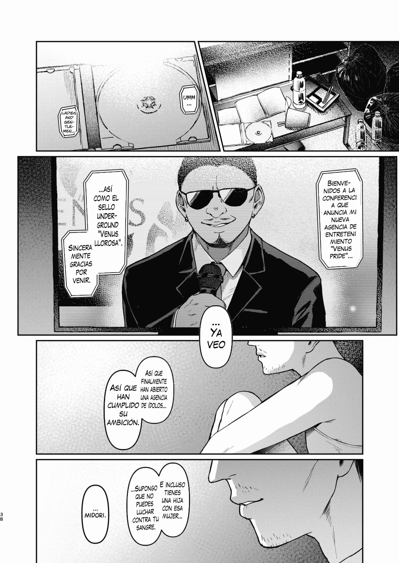 [Vpan's EXTASY (Satou Kuuki)] Kegareboshi Kuro [Spanish] [Traductor X] [Digital] 37eme image