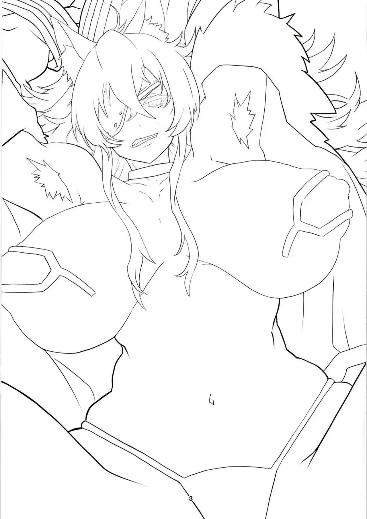 [Sei no ma mono (Sema) Ghislaine Detour Byuba (Mushoku Tensei ~Isekai Ittara Honki Dasu~) [Spanish] [Gkts] [Digital] image number 3