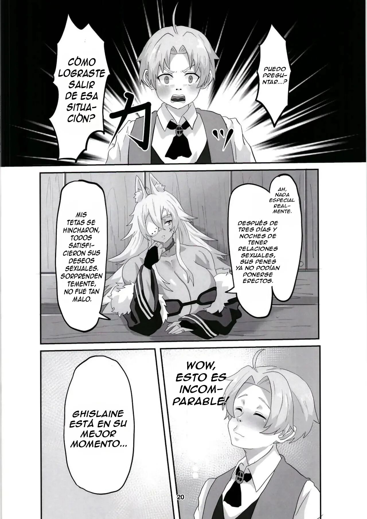 [Sei no ma mono (Sema) Ghislaine Detour Byuba (Mushoku Tensei ~Isekai Ittara Honki Dasu~) [Spanish] [Gkts] [Digital] image number 20