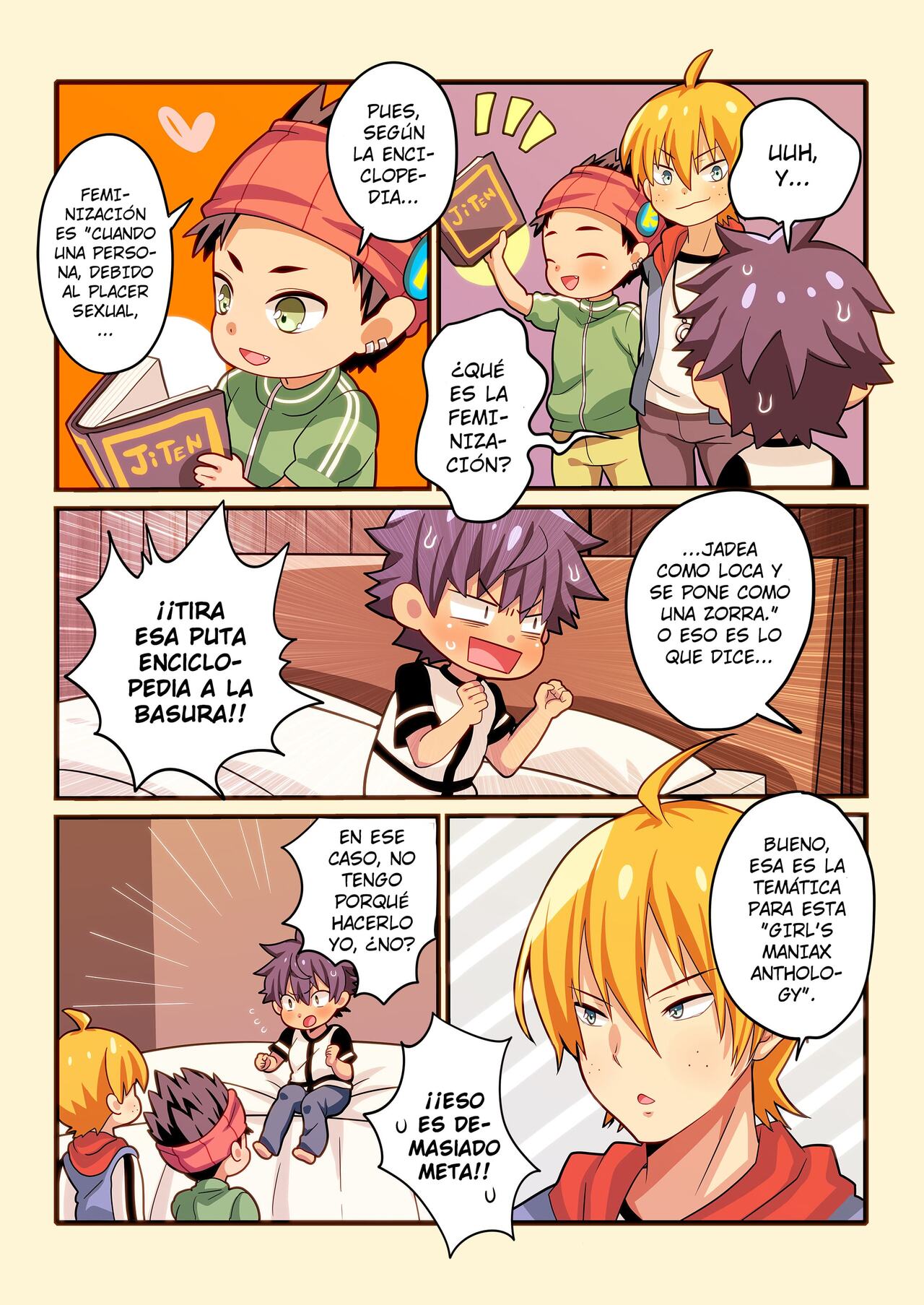 [Sakura Prin] Fukai ni Nemuru Oujo no Homodon -Mesu Ochi Hen- (DLsite Girl's Maniax Anthology Vol. 5 -Mesu Ochi-) [Spanish] [Yashoholic] [Digital] image number 3