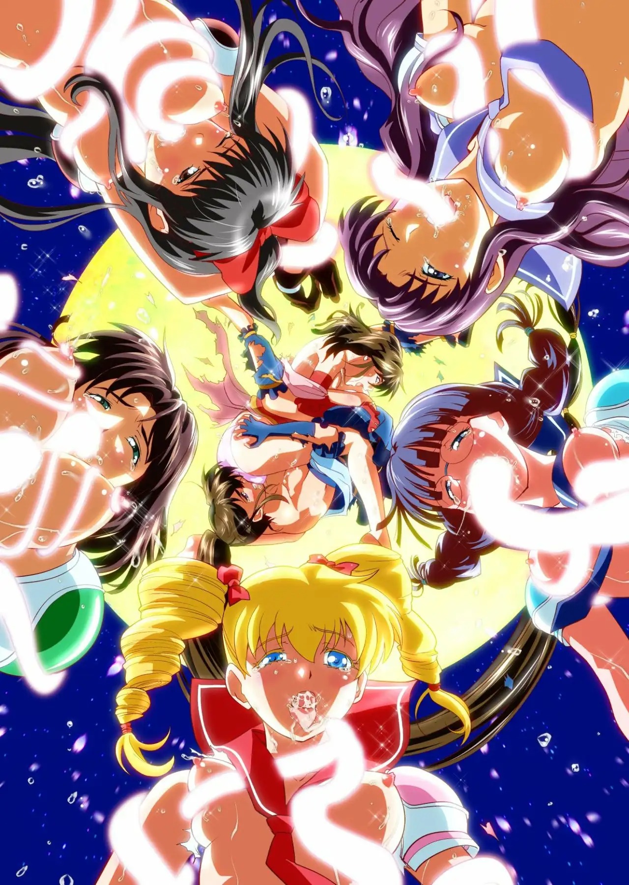 [Senbon Torii] Hagoromo VENUS Kanzenban - Last Judgement [BAD END] (Inju Seisen Twin Angels) [Spanish] [NTRForever] numero di immagine  37