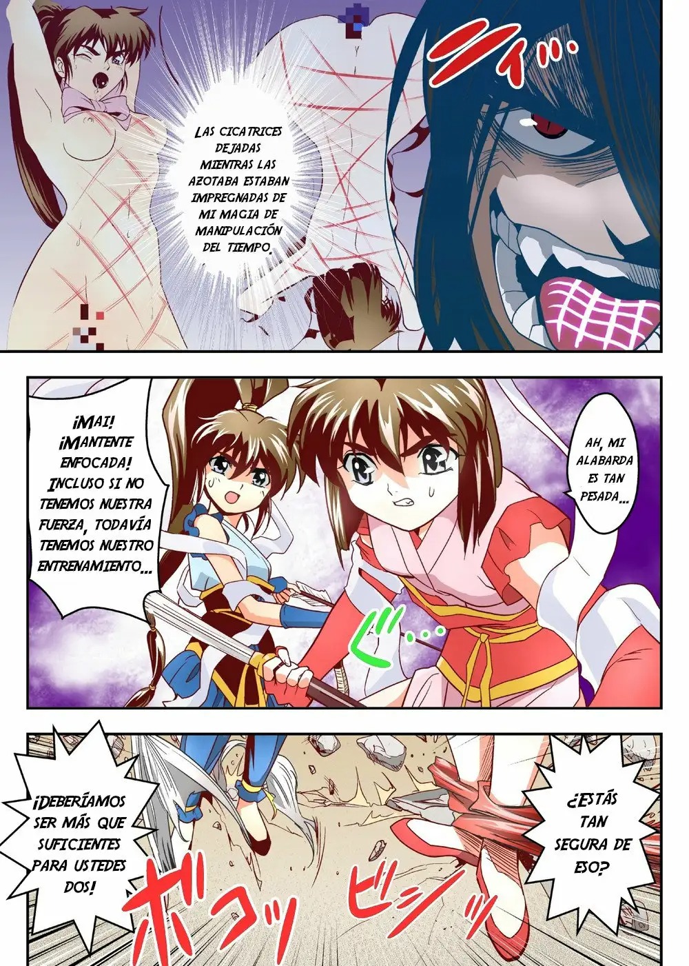 [Senbon Torii] FallenXXangeL5 Yinsu No Amatsushimai (Inju Seisen Twin Angel) [Spanish] [NTRForever] изображение № 7