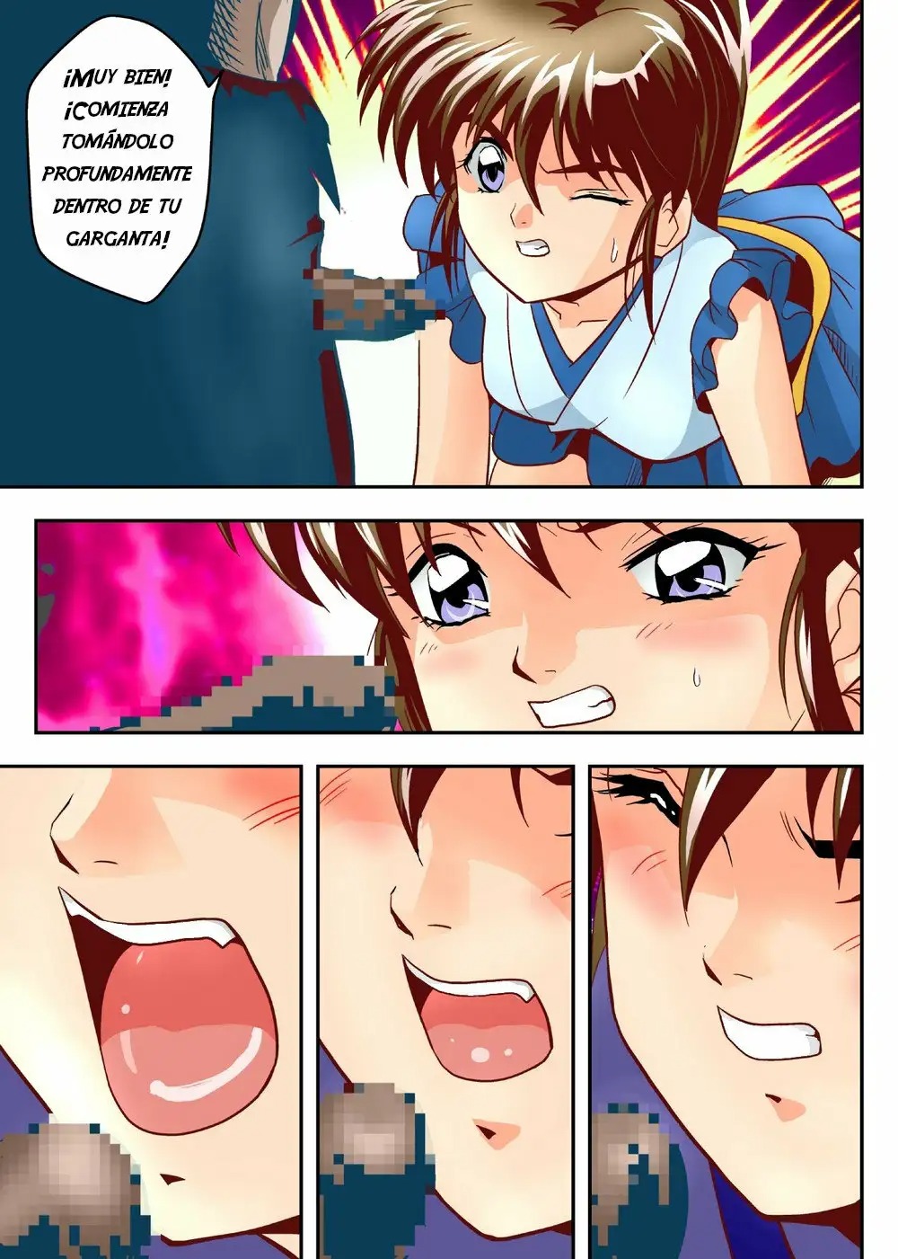 [Senbon Torii] FallenXXangeL5 Yinsu No Amatsushimai (Inju Seisen Twin Angel) [Spanish] [NTRForever] изображение № 17