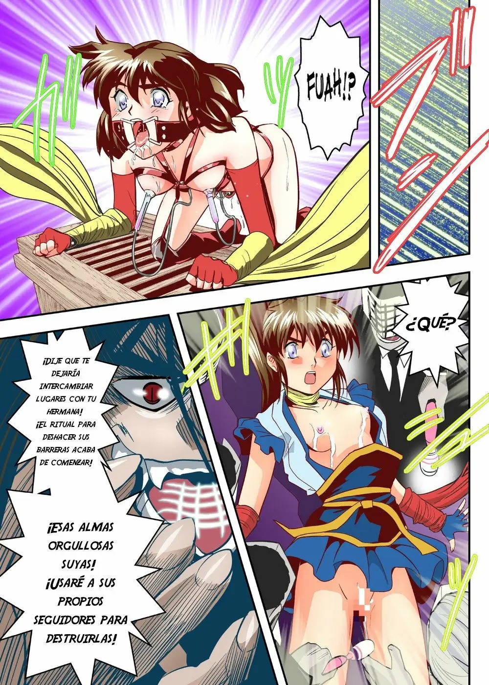 [Senbon Torii] FallenXXangeL5 Yinsu No Amatsushimai (Inju Seisen Twin Angel) [Spanish] [NTRForever] изображение № 38