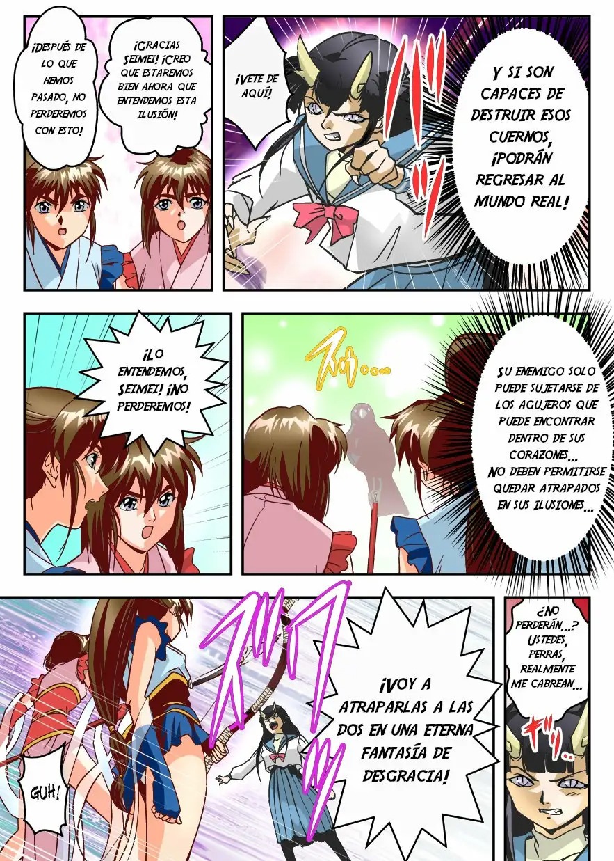 [Senbon Torii] FallenXXangeL7 Yinhuan No ai to Mai (Inju Seisen Twin Angel) [Spanish] [NTRForever] 15eme image