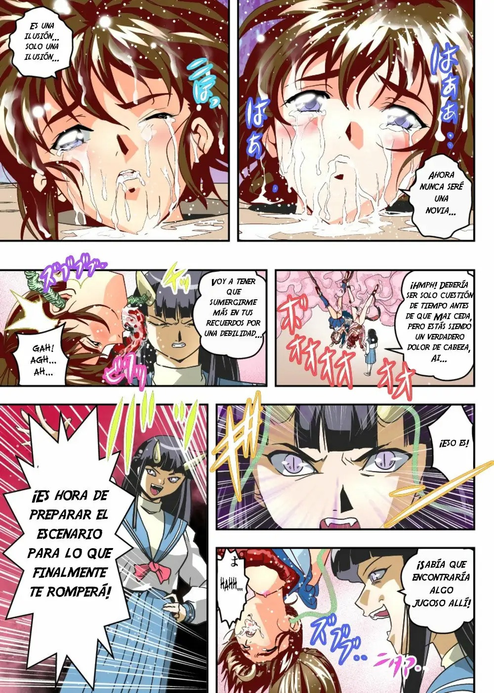 [Senbon Torii] FallenXXangeL8 Injoku no Ai to Mai (Twin Angels) [Spanish] [NTRForever] 이미지 번호 21