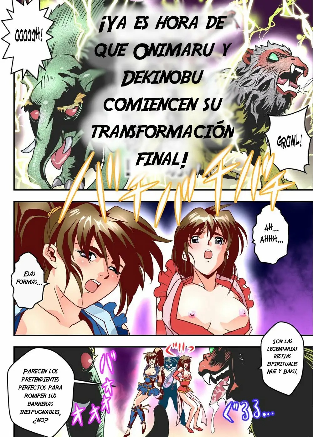 [Senbon Torii] FallenXXangeL10 Injuu no Ai to Mai FULLCOLOR (Injuu Seisen Twin Angels) [Spanish] [NTRForever] 이미지 번호 20