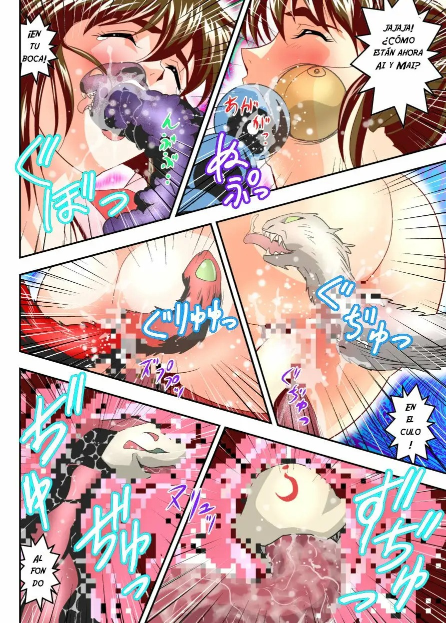 [Senbon Torii] FallenXXangeL18 Inferno Ingoku no Maki Full Color (Injuu Seisen Twin Angels) [Spanish] [NTRForever] numero di immagine  22