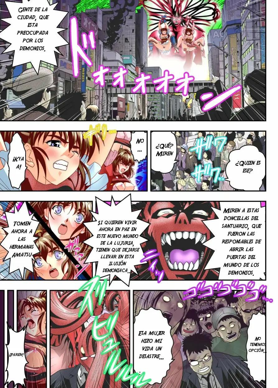 [Senbon Torii] FallenXXangeL18 Inferno Ingoku no Maki Full Color (Injuu Seisen Twin Angels) [Spanish] [NTRForever] numero di immagine  35