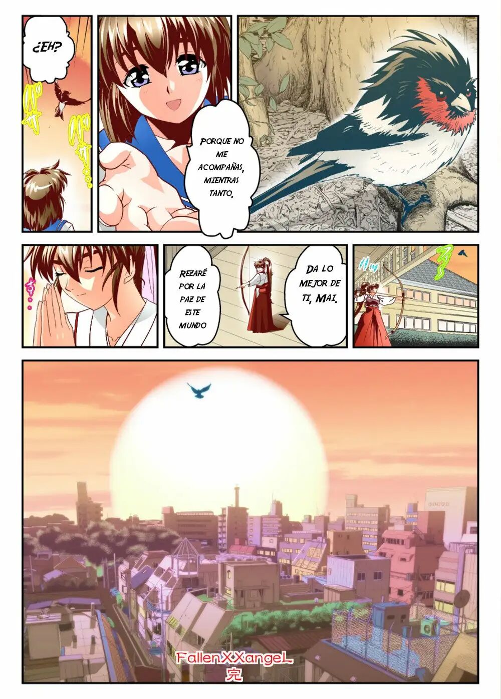 [Senbon Torii] FallenXXangeL 19 Doman FULLCOLOR (Inju Seisen Twin Angels) [Spanish] [NTRForever] numero di immagine  22