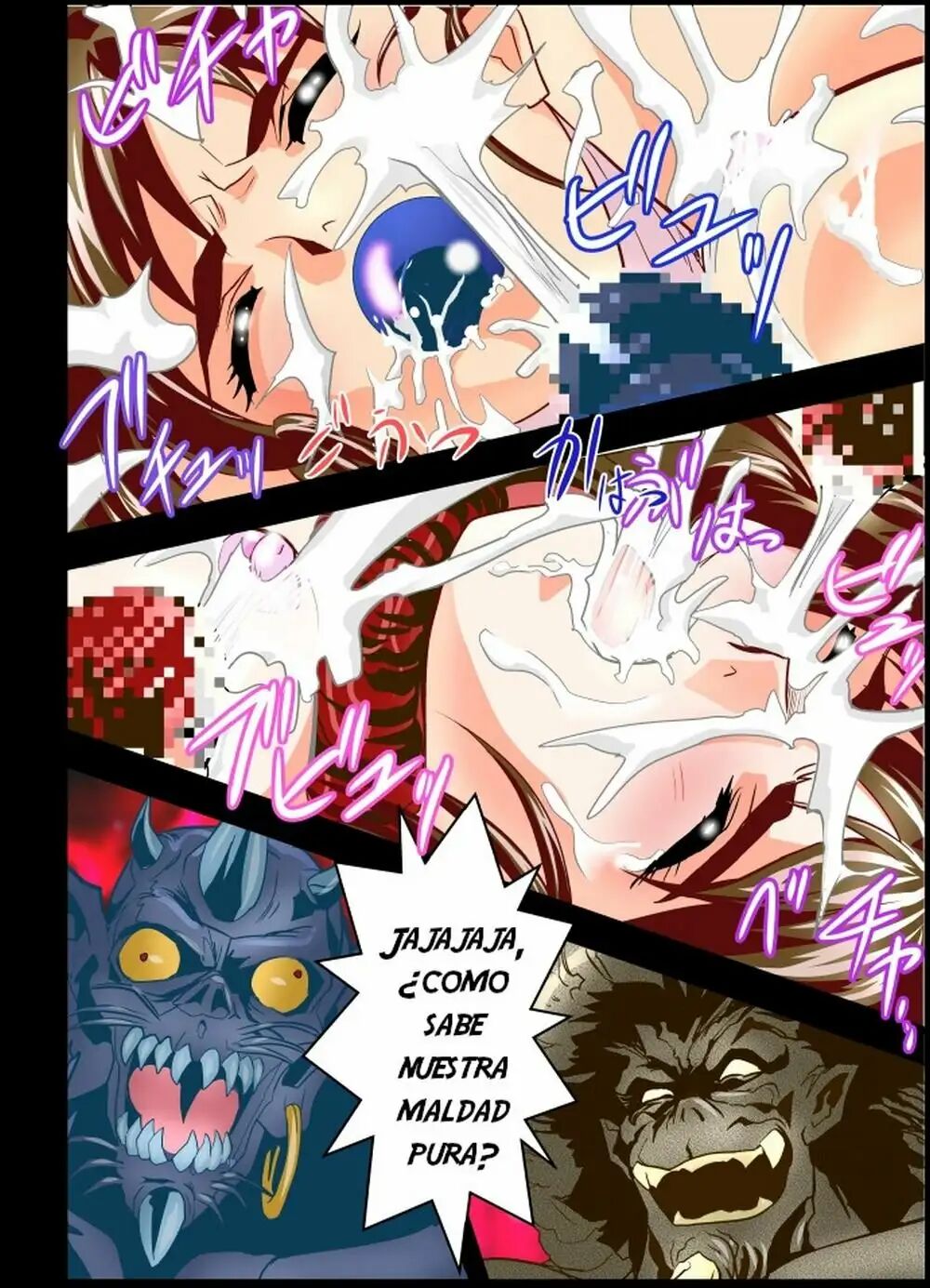 [Senbon Torii] FallenXXangeL 19 Doman FULLCOLOR (Inju Seisen Twin Angels) [Spanish] [NTRForever] numero di immagine  44